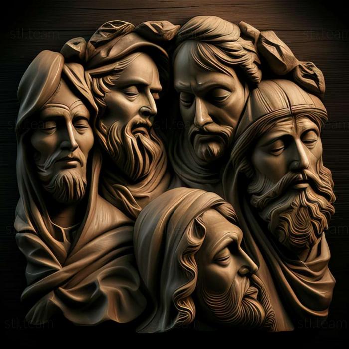 3D model Apostles (STL)